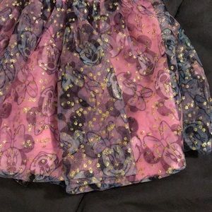 Disney Minnie Mouse Skirt 2T Pink Gold Eggshell